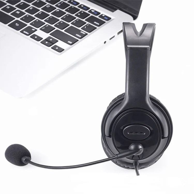 Head-Mounted Wired Headset With Microphone, Style: GAE-440 A - Image 7