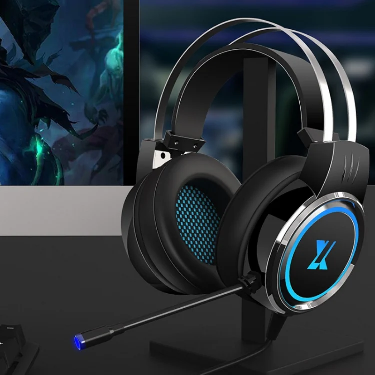 Heir Audio Head-Mounted Gaming Wired Headset With Microphone, Colour: X8 Double Hole Upgrade (Stars White) - Image 7