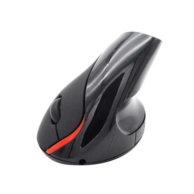 HH-111 5 Keys Wireless Vertical Charging Mouse Ergonomics Wrist Protective Mouse(Blue) - Image 3