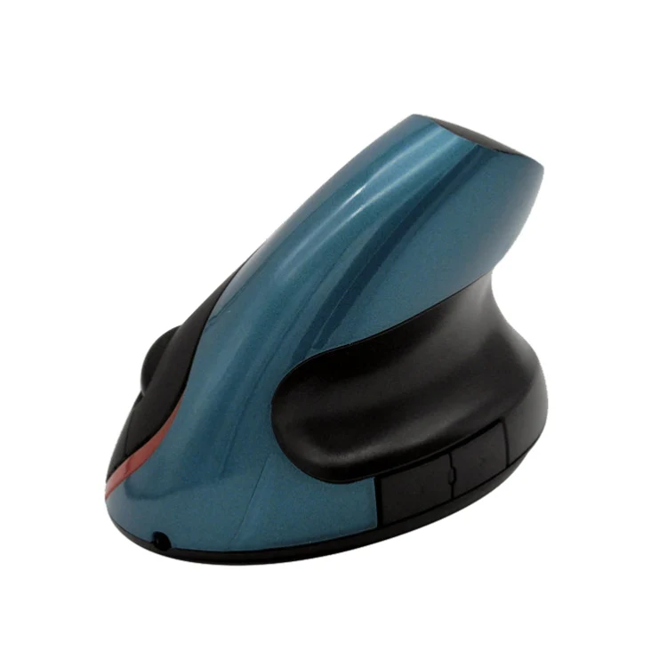 HH-111 5 Keys Wireless Vertical Charging Mouse Ergonomics Wrist Protective Mouse(Iron Gray) - Image 4