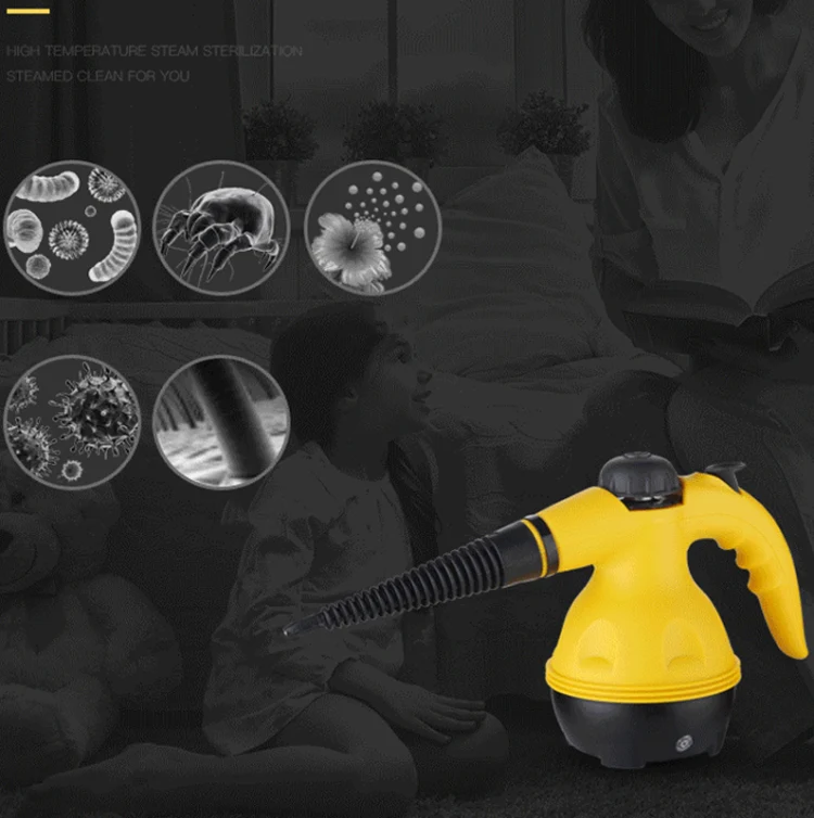 High Temperature Cleaning Machine Household Hand-Held Pressure Washer Steam Cleaning Range Hood,EU Plug - Image 7