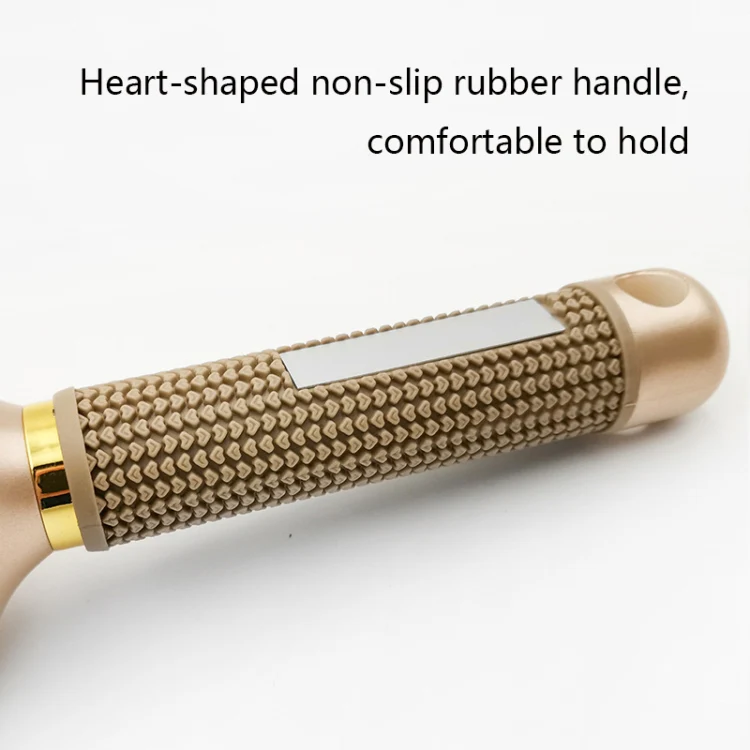 High Temperature Resistant Ceramic Bristles Roller Comb Nylon Needle Cylinder Curling Comb, Colour: 53 - Image 5