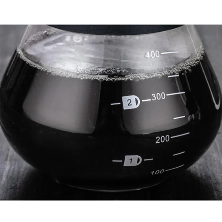 High Temperature Resistant Coffee Maker, Capacity:200ml, Style:With Strainer - Image 5
