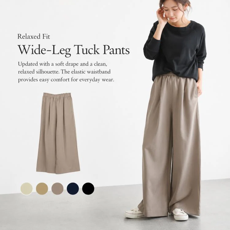 High-Waisted Wide-Leg Women Pants, Size:XL(Grey) - Image 2
