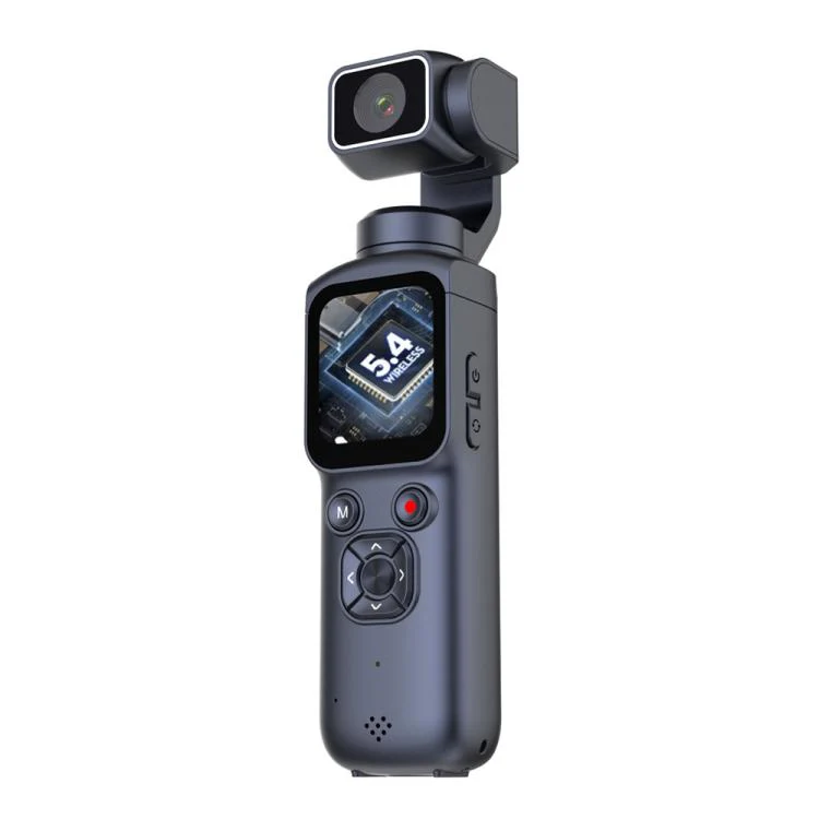 HJD05 64MP 4K UHD Sports Gimbal Camera(Black) - Image 2