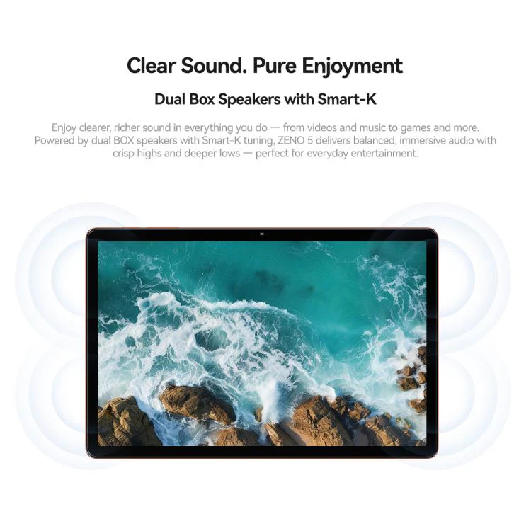 [HK Warehouse] Blackview ZENO 5 Tablet PC, 3GB+128GB, 11 inch Android 16 Unisoc T7250 Octa Core, Network: 4G, Global Version with Google Play (Black) - Image 7