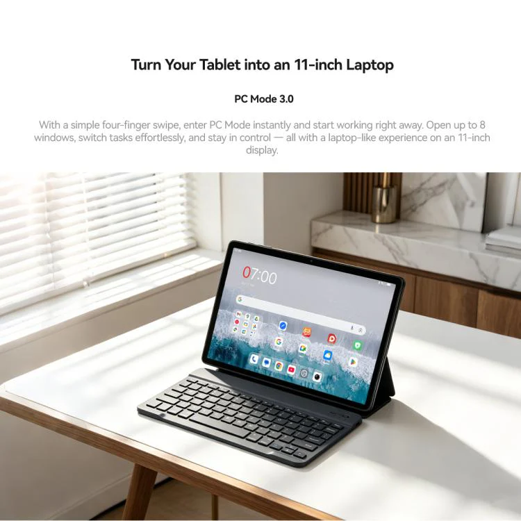 [HK Warehouse] Blackview ZENO 5 Tablet PC, 3GB+128GB, 11 inch Android 16 Unisoc T7250 Octa Core, Network: 4G, Global Version with Google Play (Blue) - Image 9