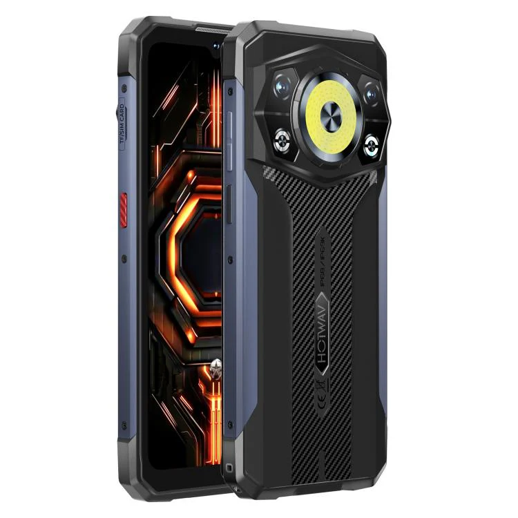[HK Warehouse] HOTWAV Cyber 17 Rugged Phone, 6GB+128GB, 6.75 inch Android 16 Unisoc T7250 UMS9230E Octa Core, Network: 4G, NFC, OTG (Blue) - Image 2
