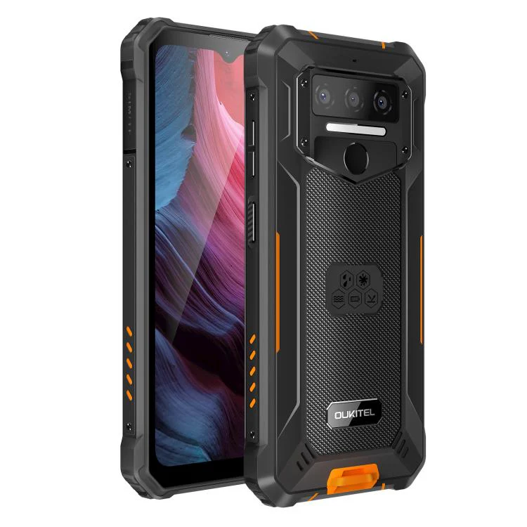 [HK Warehouse] Oukitel WP23 Plus Rugged Phone, 4GB+128GB, 6.52 inch Android 14.0Unisoc T606 Octa-core, NFC, OTG, Network: 4G (Orange) - Image 2