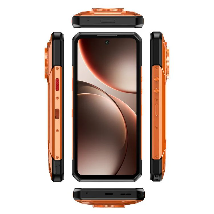 [HK Warehouse] Oukitel WP500 Rugged Phone, 12GB+1TB, 108MP Camera, Night Vision, Fingerprint Identification, 6.78 inch Android 16 MTK Dimensity 8300 Octa Core, NFC, OTG, Network: 5G (Orange) - Image 3