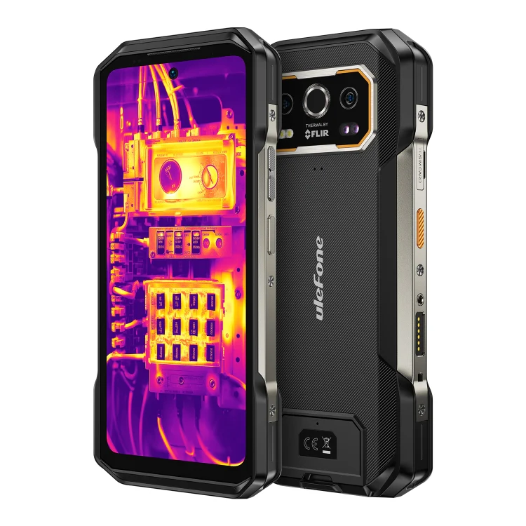 [HK Warehouse] Ulefone Armor 27T Pro Rugged Phone, Thermal Imaging, 12GB+256GB, Night Vision, 10600mAh, 6.78 inch Android 15 MediaTek Dimensity 6300 Octa Core, Network: 5G, NFC (Black) - Image 3