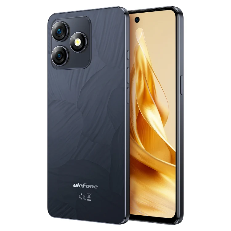 [HK Warehouse] Ulefone Note 18 Pro, 6GB+256GB, Face ID & Side Fingerprint, 6.78 inch Android 14 MediaTek Helio G91 MTK6769 Octa Core, Network: 4G, Dual SIM, OTG, NFC (Lustrous Black) - Image 4