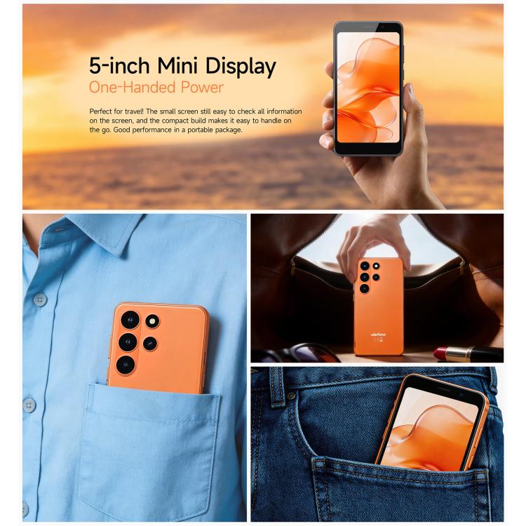 [HK Warehouse] Ulefone Note 22, 3GB+32GB, 5.0 inch Android 16 Go Unisoc T7100 Octa Core, Network: 4G, OTG (Blue) - Image 5