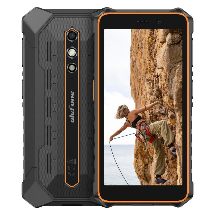 [HK Warehouse] Ulefone RugKing 2 Pro, 4GB+64GB, IP68/IP69K Rugged Phone, 5.45 inch Android 16 Unisoc T7250 Octa Core, Network: 4G, NFC, OTG (Orange)