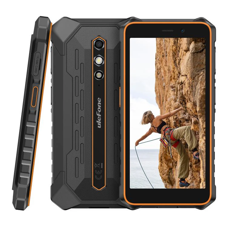 [HK Warehouse] Ulefone RugKing 2 Pro, 4GB+64GB, IP68/IP69K Rugged Phone, 5.45 inch Android 16 Unisoc T7250 Octa Core, Network: 4G, NFC, OTG (Orange) - Image 2