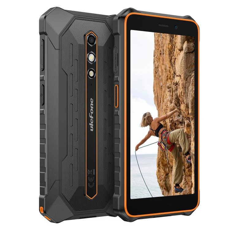 [HK Warehouse] Ulefone RugKing 2 Pro, 4GB+64GB, IP68/IP69K Rugged Phone, 5.45 inch Android 16 Unisoc T7250 Octa Core, Network: 4G, NFC, OTG (Orange) - Image 3