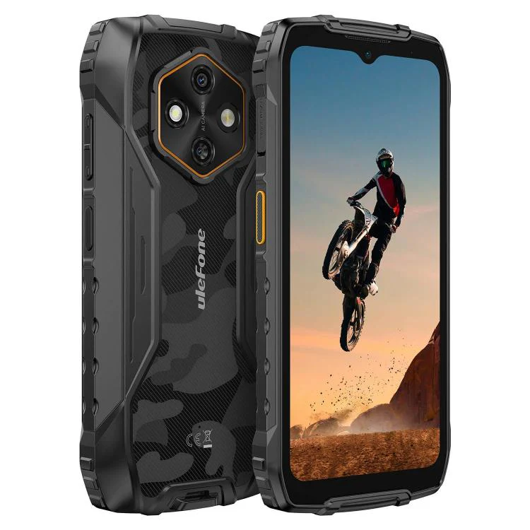 [HK Warehouse] Ulefone RugKing 4 Pro, 8GB+128GB, IP68/IP69K Rugged Phone, 6.56 inch Android 16 Unisoc T7250 Octa Core, Network: 4G, NFC, OTG (Black) - Image 2