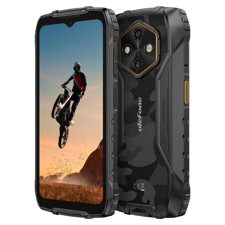 [HK Warehouse] Ulefone RugKing 4 Pro, 8GB+128GB, IP68/IP69K Rugged Phone, 6.56 inch Android 16 Unisoc T7250 Octa Core, Network: 4G, NFC, OTG (Black) - Image 3