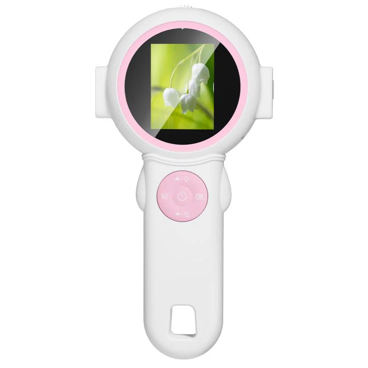 HM020J HD Digital Kids Handheld Microscope(Pink)