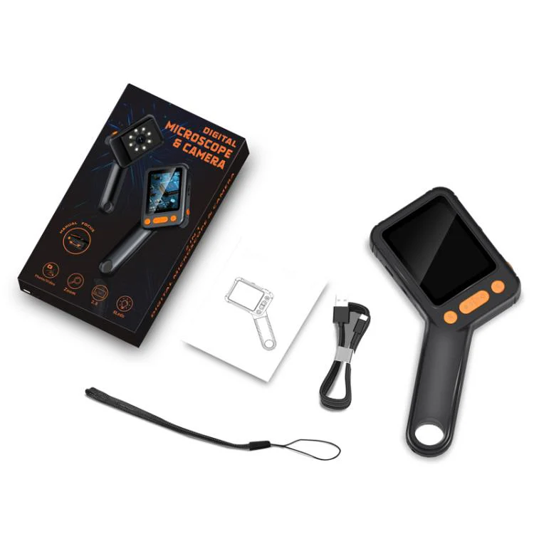 HM028B 2.8 inch HD Digital Microscope Portable Electronic Repair Magnifier - Image 11