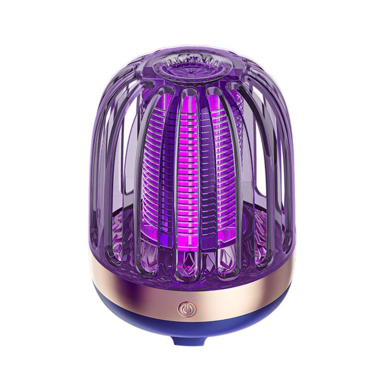 Home USB Electric Mosquito Killer Outdoor LED Mosquito Lamp, Color: Navy Blue Direct Plug - Image 2