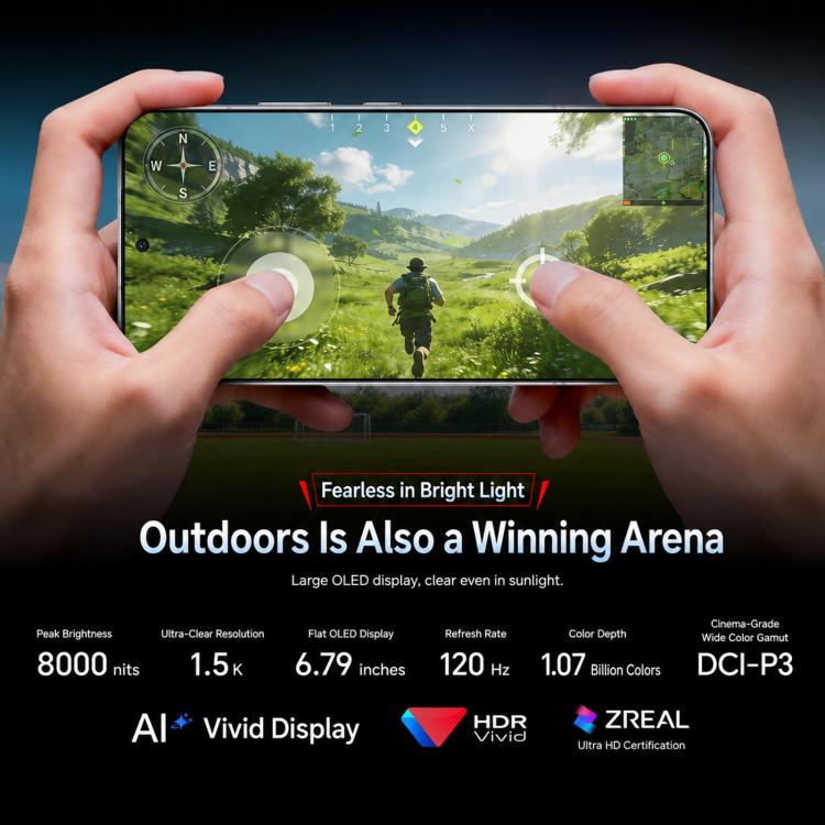 Honor WIN Turbo, 12GB+256GB, 10000mAh Battery, 6.79 inch MagicOS 10.0 / Android 16 Dimensity 8500 Racing Edition Octa Core, Network: 5G, NFC, OTG (Blue) - Image 9