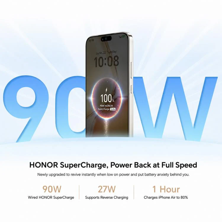 Honor X80 Pro Max, 8GB+512GB, Screen Fingerprint, 6.8 inch MagicOS 10.0 Snapdragon 6 Gen 5 Octa Core, Network: 5G, NFC, OTG (Orange) - Image 10