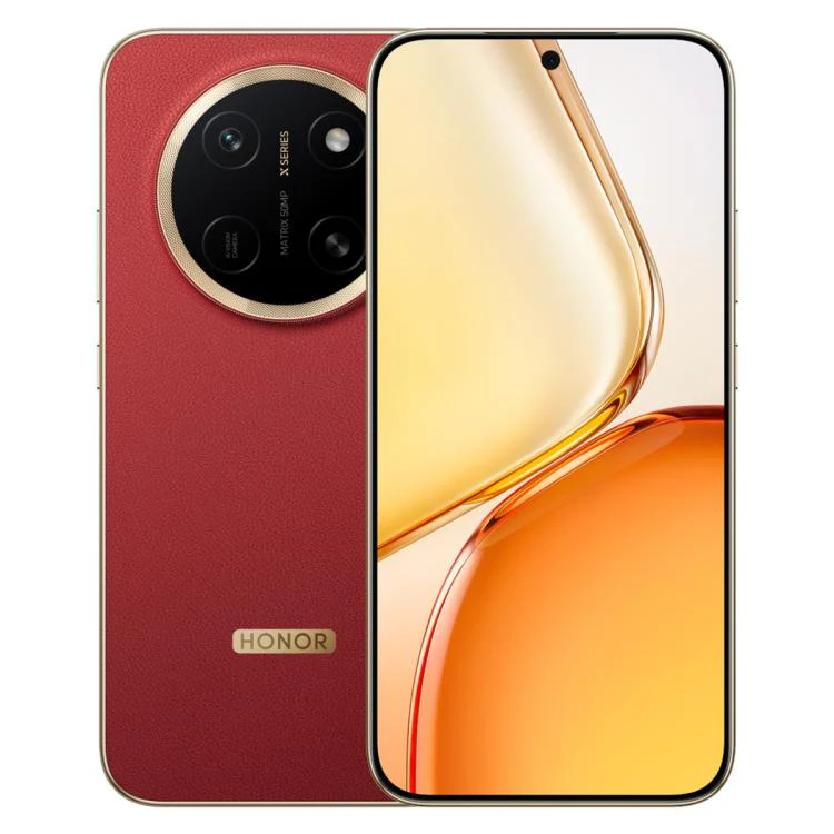 Honor X80 Pro Max, 8GB+512GB, Screen Fingerprint, 6.8 inch MagicOS 10.0 Snapdragon 6 Gen 5 Octa Core, Network: 5G, NFC, OTG (Red)