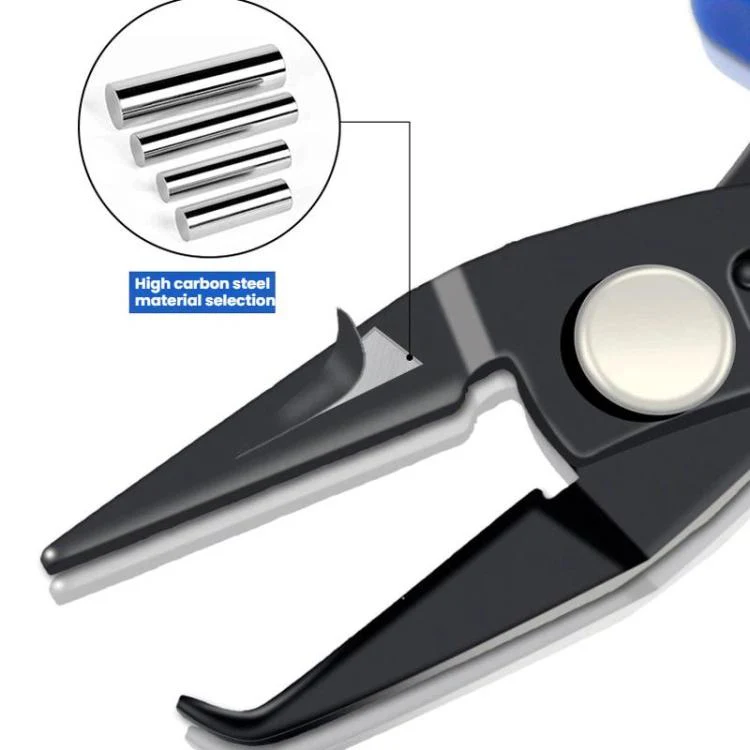 Hook Pliers DIY Jewelry Making Tools High Carbon Steel Head & Anti-Slip PVC Handle - Image 5