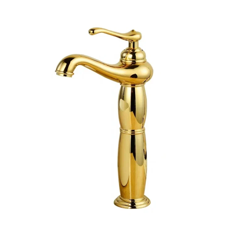 Hot And Cold Mixed Water Basin Imitation Water Faucet, Style: High Model - Image 2