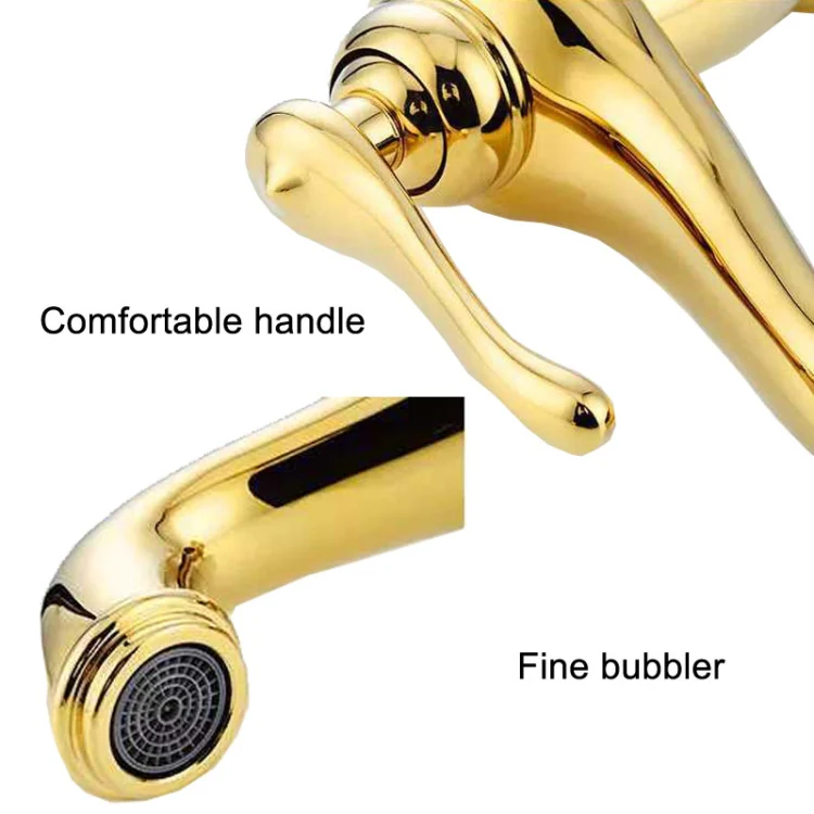 Hot And Cold Mixed Water Basin Imitation Water Faucet, Style: High Model - Image 4