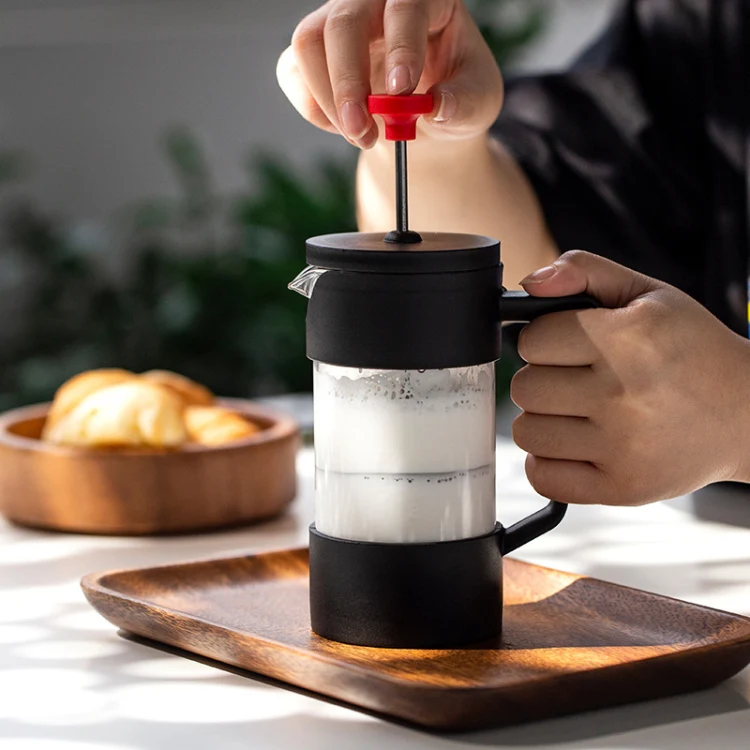 Household Hand Brewed Coffee French Filter Press Pot Glass Tea Maker(350ml) - Image 7