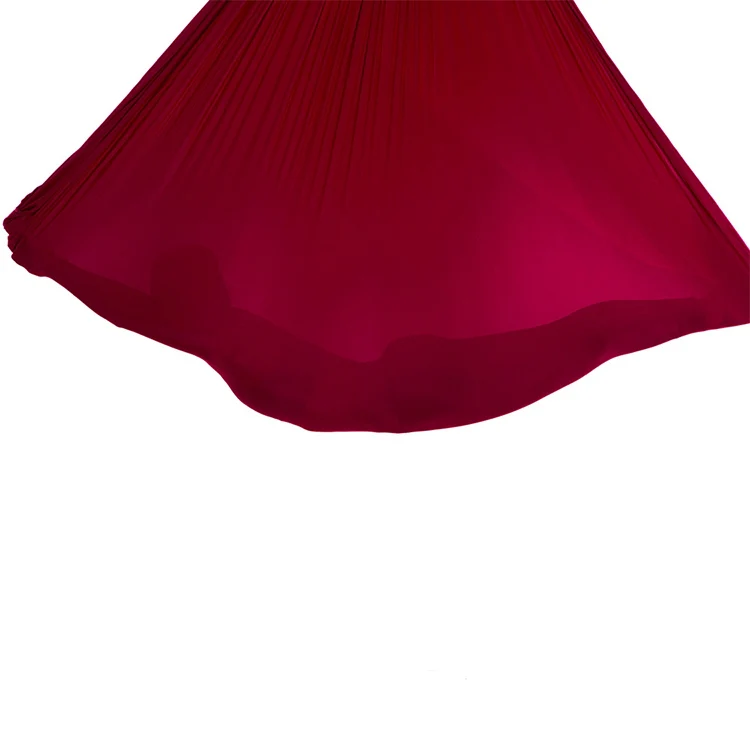 Household Handstand Elastic Stretching Rope Aerial Yoga Hammock Set(Wine Red) - Image 5