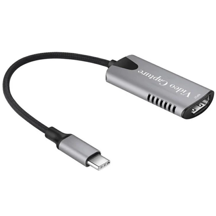 HU-04C 4K Game Streaming Live Broadcast HDMI to Type-C Video Capture Card