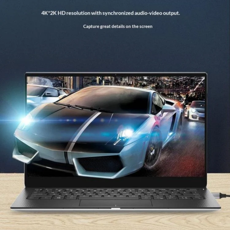 HU-04C 4K Game Streaming Live Broadcast HDMI to Type-C Video Capture Card - Image 6