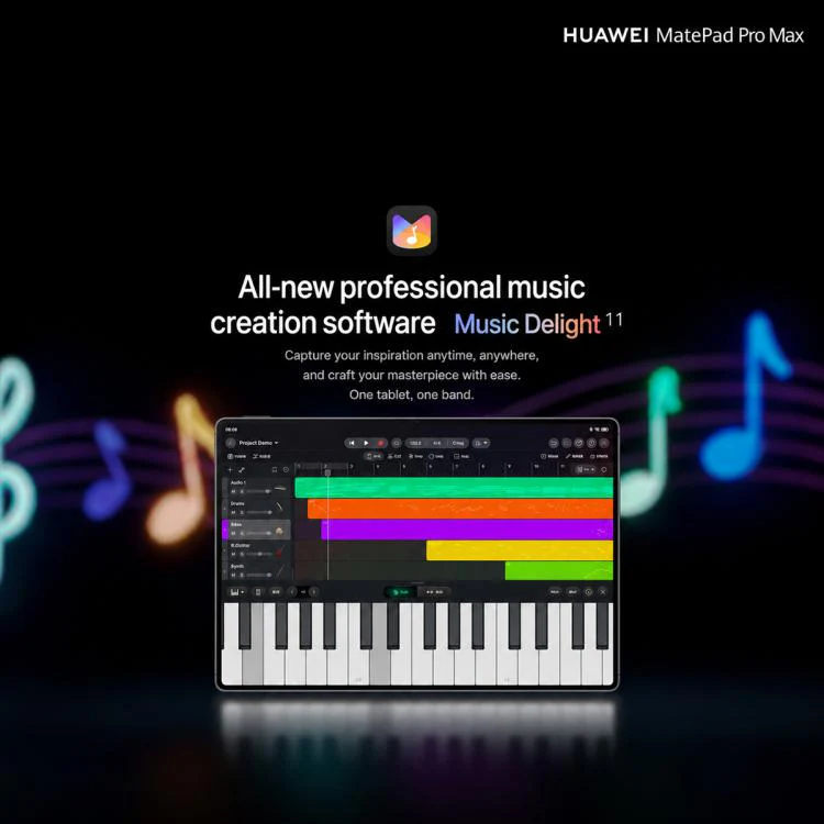 HUAWEI MatePad Pro Max 13.2 inch Soft Light Edition WiFi, 12GB+512GB, HarmonyOS 6.1 Hisilicon Kirin T93 Pro, Not Support Google Play (Blue) - Image 12