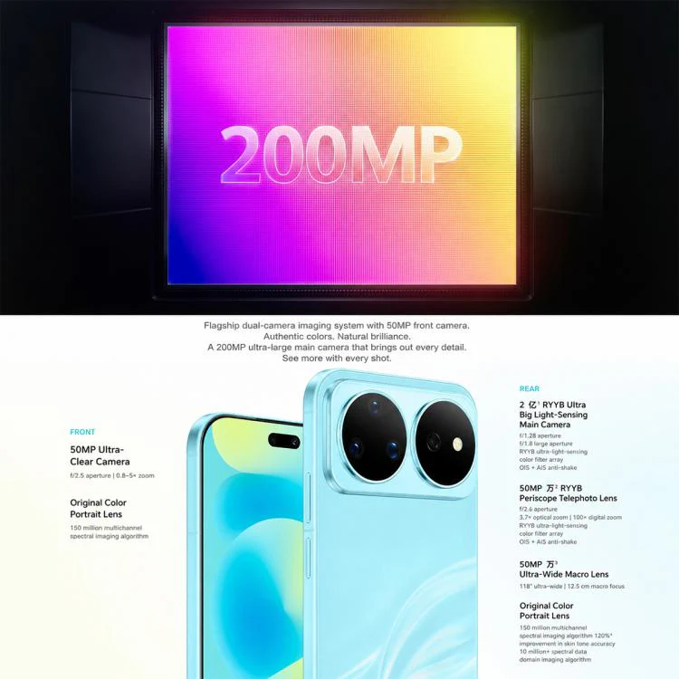 Huawei nova 16 Pro, 12GB+1TB, Side Fingerprint Identification, 6.84 inch HarmonyOS 6.1 Kirin 9010S Octa Cora, NFC, OTG, Not Support Google Play (Blue) - Image 9