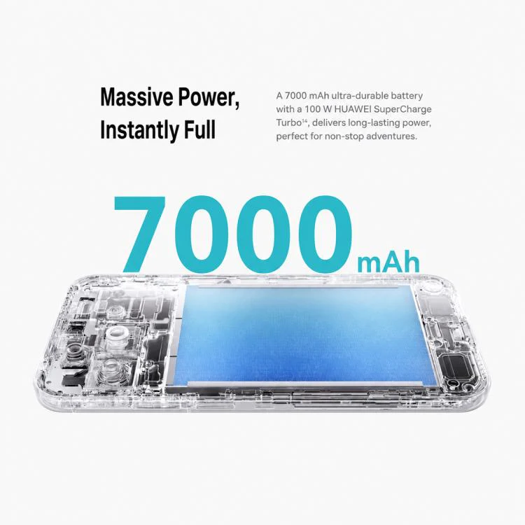 Huawei nova 16 Pro, 12GB+256GB, Side Fingerprint Identification, 6.84 inch HarmonyOS 6.1 Kirin 9010S Octa Cora, NFC, OTG, Not Support Google Play (Blue Pink) - Image 16