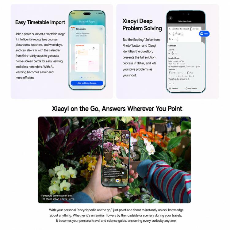 Huawei nova 16 Ultra, 12GB+256GB, Side Fingerprint Identification, 6.84 inch HarmonyOS 6.1 Kirin 9010S Octa Cora, NFC, OTG, Not Support Google Play (Blue) - Image 19