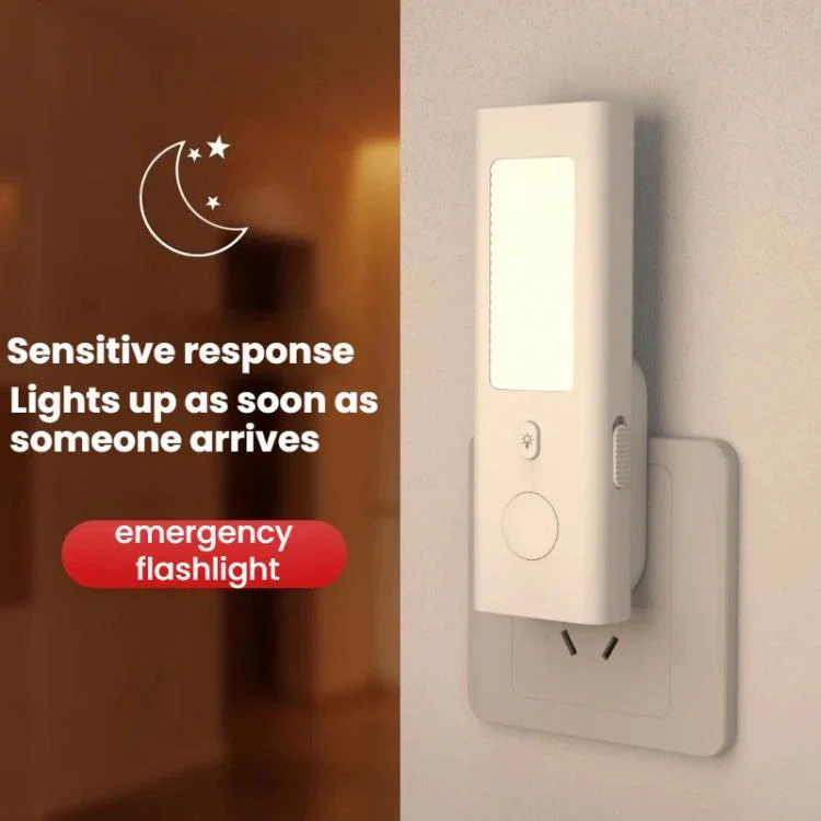 Human Body Induction Charging And Plug-In Dual-Use Night Light(US Plug) - Image 6