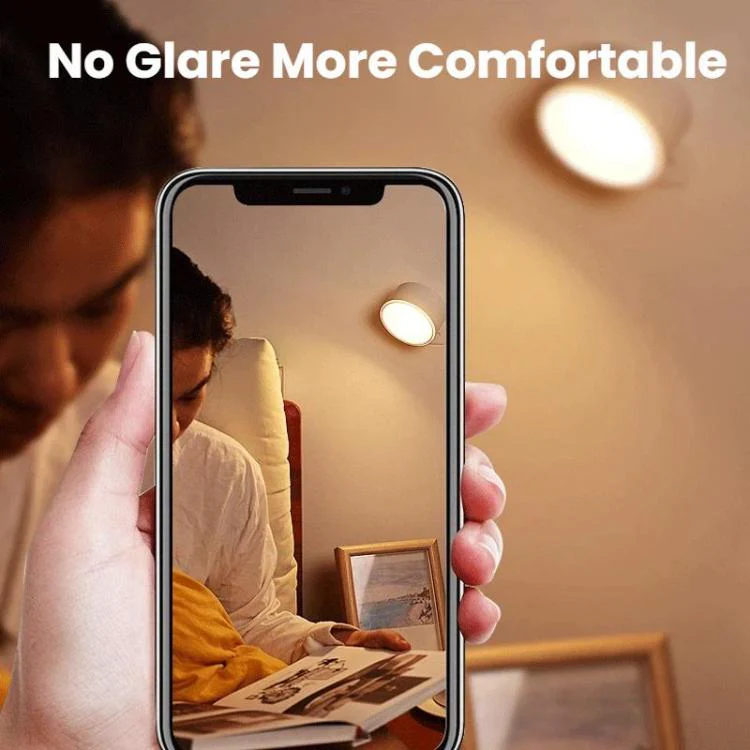 Human Body Sensor Version Magnetic 360-degree Rotating Rechargeable Wall Light Night Light for Cabinets, Closet, Hallway 1200mAh - Image 7