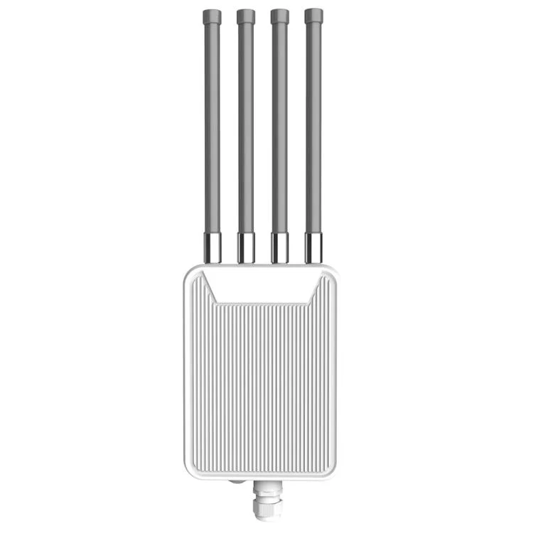 HW1800M 2.4 / 5.8G Dual Band Modem Outdoor Waterproof AX1800 WiFi 6 Wireless AP Router, Plug:AU Plug