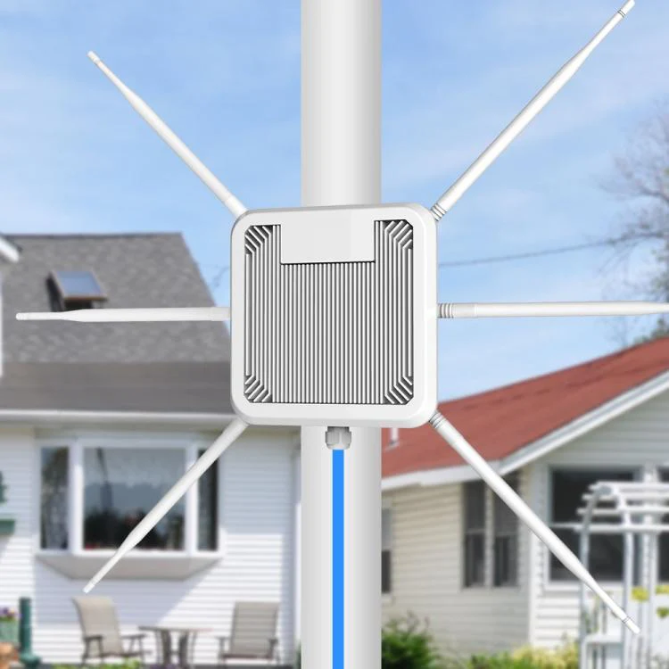 HW3000B Dual Band 3000Mbps IP67 Waterproof WiFi 6 Outdoor Wireless AP Router, Plug:US Plug - Image 4