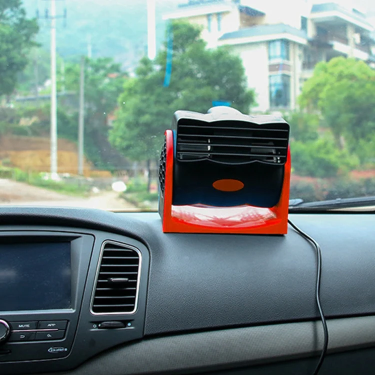 HX-T302 DC 24V 7W Portable Vehicle Cooling Fan Low Noise Silent Cooler Air Conditioner, 2 Speeds Adjustable, Random Color Delivery - Image 10