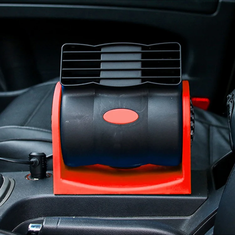 HX-T302 DC 24V 7W Portable Vehicle Cooling Fan Low Noise Silent Cooler Air Conditioner, 2 Speeds Adjustable, Random Color Delivery - Image 7