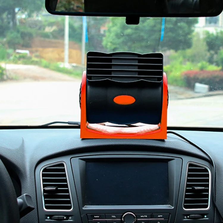 HX-T302 DC 24V 7W Portable Vehicle Cooling Fan Low Noise Silent Cooler Air Conditioner, 2 Speeds Adjustable, Random Color Delivery - Image 8