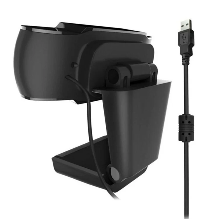 HXSJ A870 480P Pixels HD 360 Degree WebCam USB 2.0 PC Camera with Microphone for Skype Computer PC Laptop, Cable Length: 1.4m(Black) - Image 4