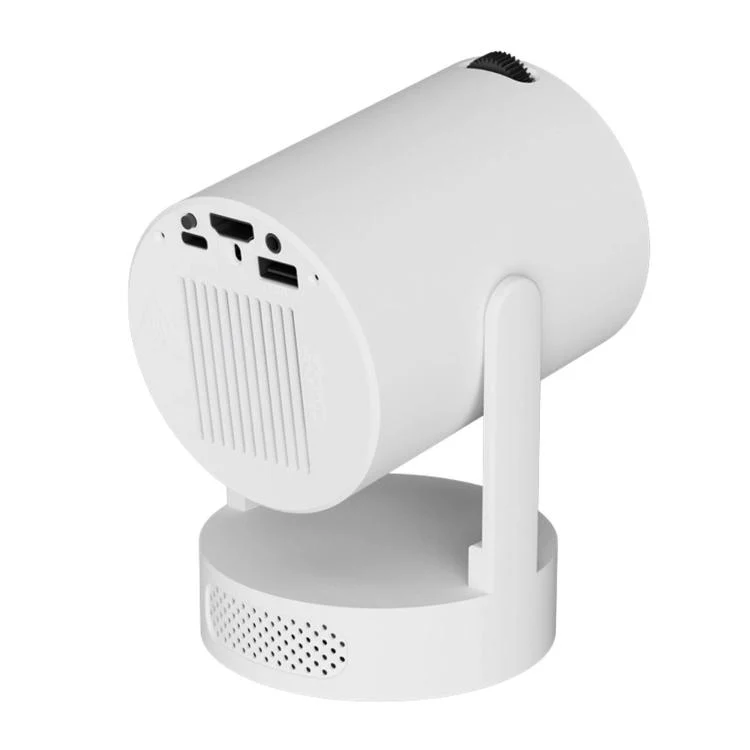 HY300 Ultra Mini Portable Short-Throw Home Projector Android 13 HD Projector EU Plug(White) - Image 2