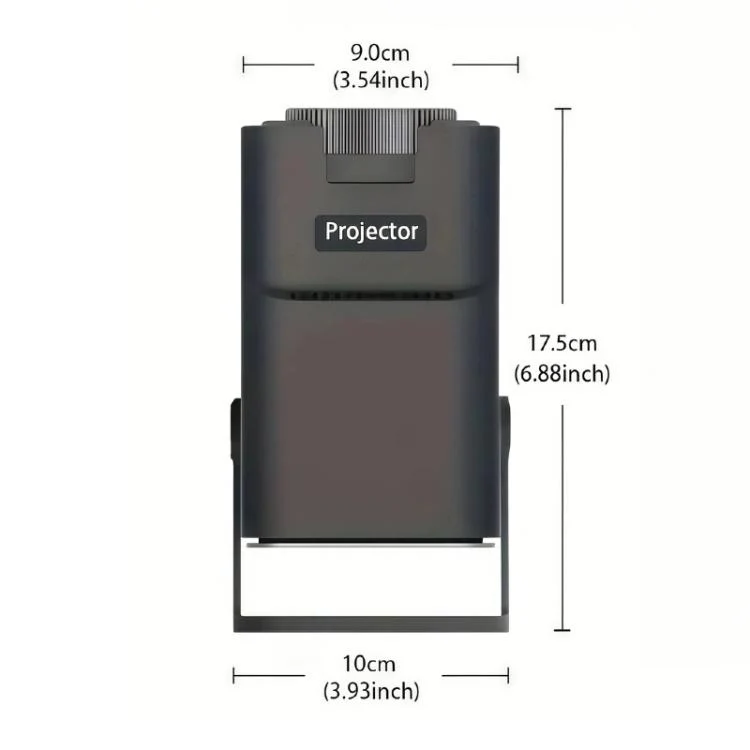 HY320 Mini Android 11 Portable 4K HD Projector With WiFi 6, Bluetooth, 180-Degree Rotation, Wireless Screen Mirroring UK Plug - Image 8