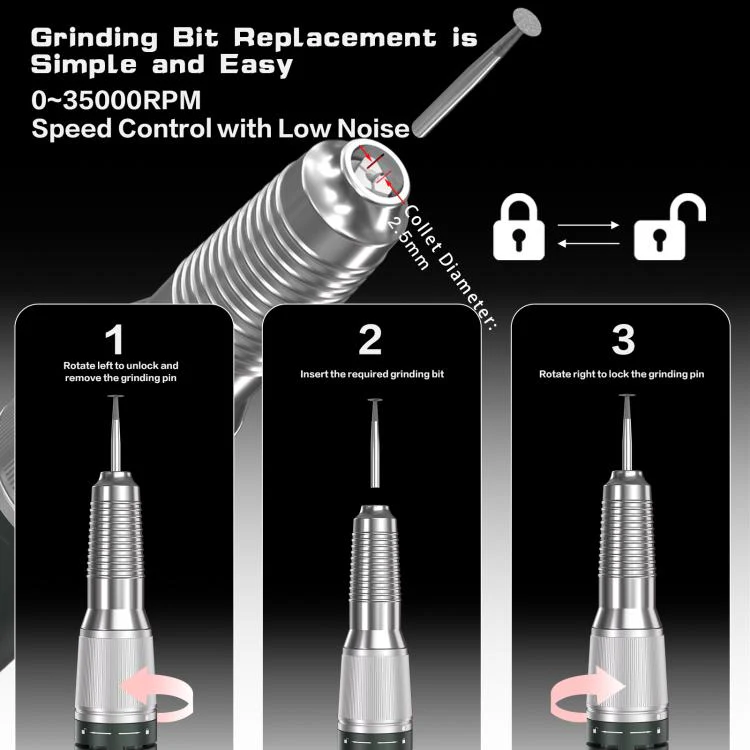 i2C G35Pro All-in-One Electric Industrial Grinder, Plug:EU Plug - Image 6